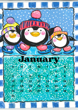 Load image into Gallery viewer, 2027 Desktop Calendar Refill