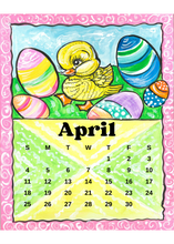 Load image into Gallery viewer, 2027 Desktop Calendar Refill