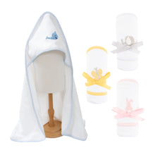 Load image into Gallery viewer, Baby Hooded Towels French Knot