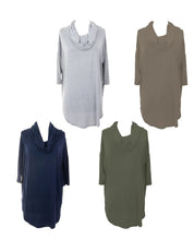 Load image into Gallery viewer, Cowl Neck Slouch Tunic