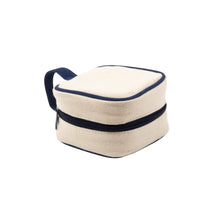 Load image into Gallery viewer, Canvas Square Jewelry Case