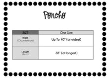 Load image into Gallery viewer, Stripe Fringe Poncho