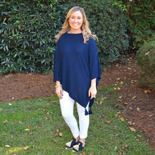 Load image into Gallery viewer, Lightweight Tassel Poncho