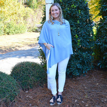 Load image into Gallery viewer, Lightweight Tassel Poncho