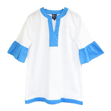 Load image into Gallery viewer, Front view of our Turquoise Accent Cover Up