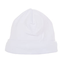 Load image into Gallery viewer, Front view of our White Baby Beanie