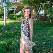 Load image into Gallery viewer, Lifestyle view of our Long Sleeve Button Dress