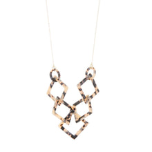 Load image into Gallery viewer, Blonde Tortoise Link Chain Necklace
