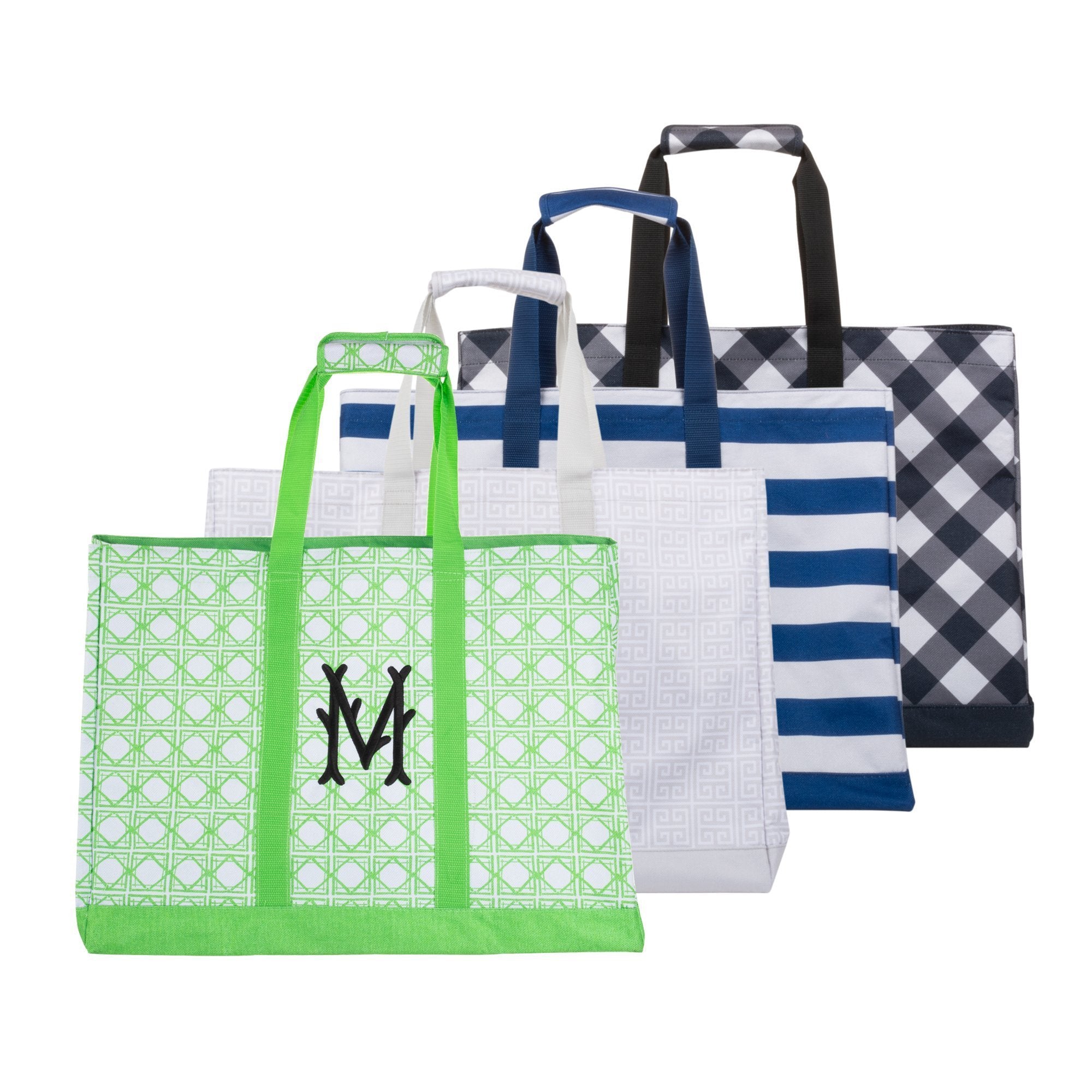 Personalized Monogrammed Tote Bag Heavy canvas