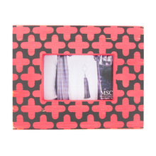 Load image into Gallery viewer, Front view of our Black and Red Clover Picture Frame