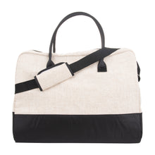 Load image into Gallery viewer, Linen Duffle Bag
