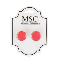 Load image into Gallery viewer, Enamel Post Earrings