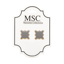 Load image into Gallery viewer, Enamel Quatrefoil Earrings