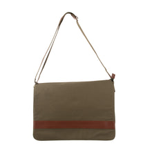 Load image into Gallery viewer, Mens Canvas Messenger Bag