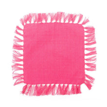 Load image into Gallery viewer, Fringe Cocktail Napkins Set of 4