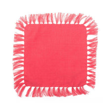 Load image into Gallery viewer, Fringe Cocktail Napkins Set of 4