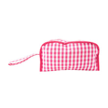 Load image into Gallery viewer, Gingham Kentucky Cosmetic Bag