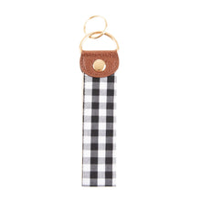 Load image into Gallery viewer, Gingham Key Fob