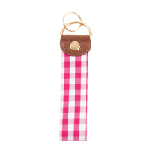 Load image into Gallery viewer, Gingham Key Fob