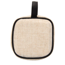 Load image into Gallery viewer, Linen Square Jewelry Case