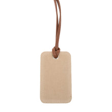 Load image into Gallery viewer, Mens Canvas Luggage Tag