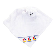 Load image into Gallery viewer, Navy Boat Smocked Lovie