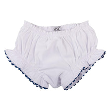 Load image into Gallery viewer, RicRac Trim Diaper Cover for 0-6 months