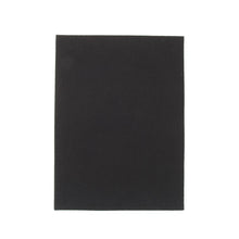 Load image into Gallery viewer, Front view of Black Notebook Portfolio