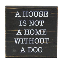 Load image into Gallery viewer, Front view of our Black 4x4 Pet Block