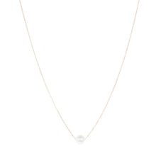 Load image into Gallery viewer, Front view of our Medium Classic Pearl Necklace