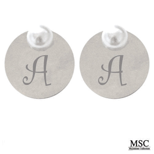 MSC Monogram Disc Bracelet - Letter E