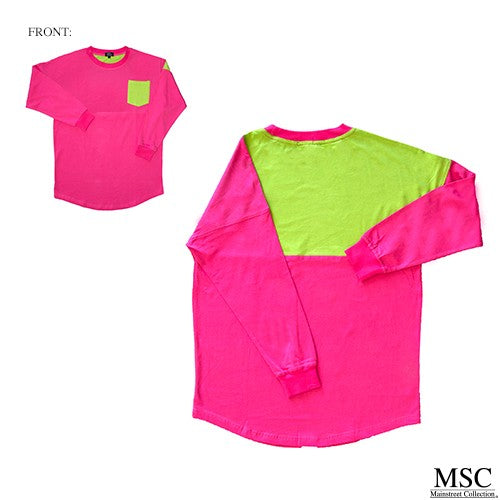 Go Whimsey Color Block Shirts
