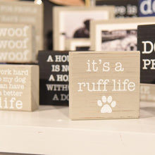 Load image into Gallery viewer, Lifestyle view of our Tan 4x4 Pet Block