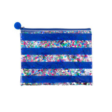 Load image into Gallery viewer, Confetti Flat Zipper Pouch