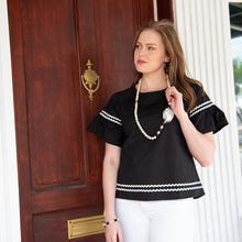 Load image into Gallery viewer, Lifestyle image of our Ric Rac Shirt