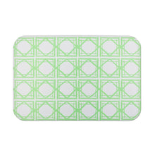 Load image into Gallery viewer, green lattice doormat, rug, rubber