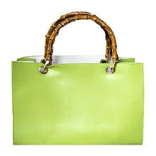 Load image into Gallery viewer, Bamboo Handle Handbag