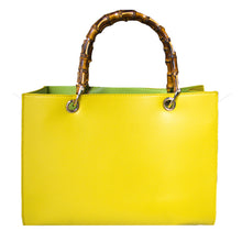 Load image into Gallery viewer, Bamboo Handle Handbag