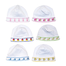 Load image into Gallery viewer, Font view of our Smocked Beanies