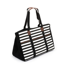 Load image into Gallery viewer, Stripe Large Towel Tote