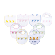 Load image into Gallery viewer, Our Smocked Baby Bibs