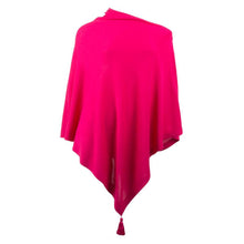 Load image into Gallery viewer, Pink Spring Tassel Poncho
