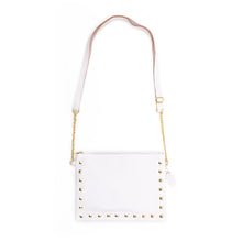 Load image into Gallery viewer, White Spring Stud Crossbody
