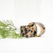 Load image into Gallery viewer, Lifestyle view of our Blonde Tortoise Cuffs