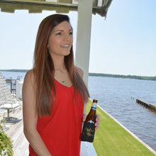 Load image into Gallery viewer, Lifestyle view of our Will You Be My Matron of Honor Koozie