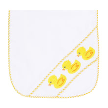 Load image into Gallery viewer, Our smocked Yellow Duck Burp Cloth