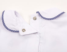 Load image into Gallery viewer, Boy Smocked Day Gown 0-6 Months