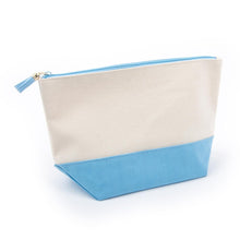 Load image into Gallery viewer, Canvas Cosmetic Pouch