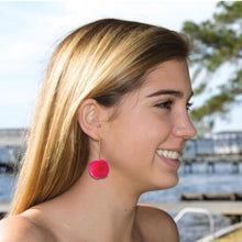 Load image into Gallery viewer, Pom Pom Bar Earrings