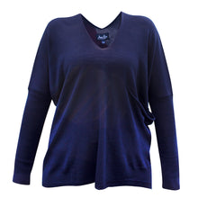 Load image into Gallery viewer, Navy pocket sweater